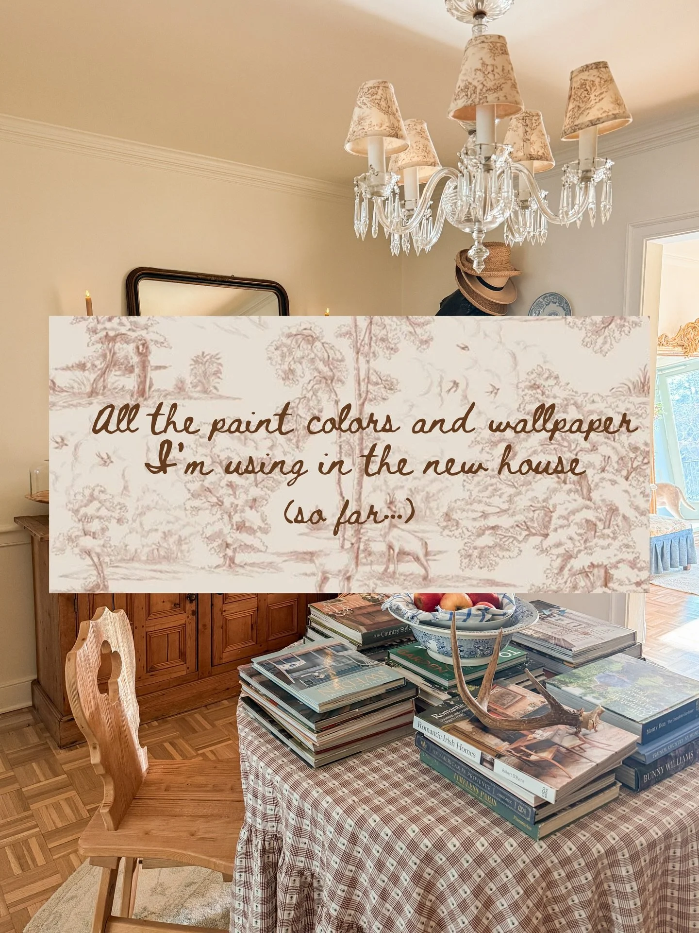 Here is my full list of all the paints and papers we&rsquo;ve used SO FAR 😅 in the new house! Lots more still to come but I&rsquo;m just so so happy with what we&rsquo;ve chosen! Comment &ldquo;link&rdquo; and I&rsquo;ll DM you a list with all the l