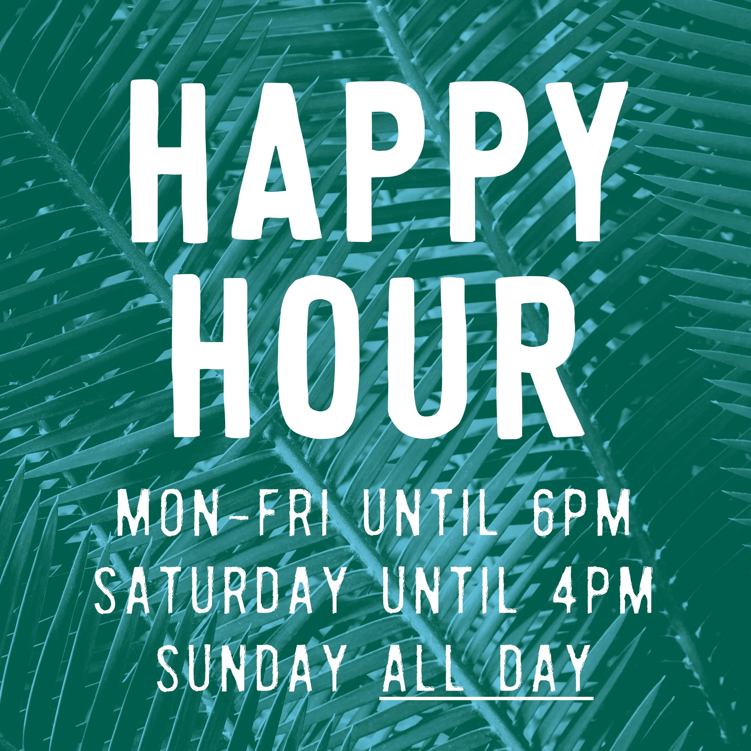 Escondido Everyday Happy Hour