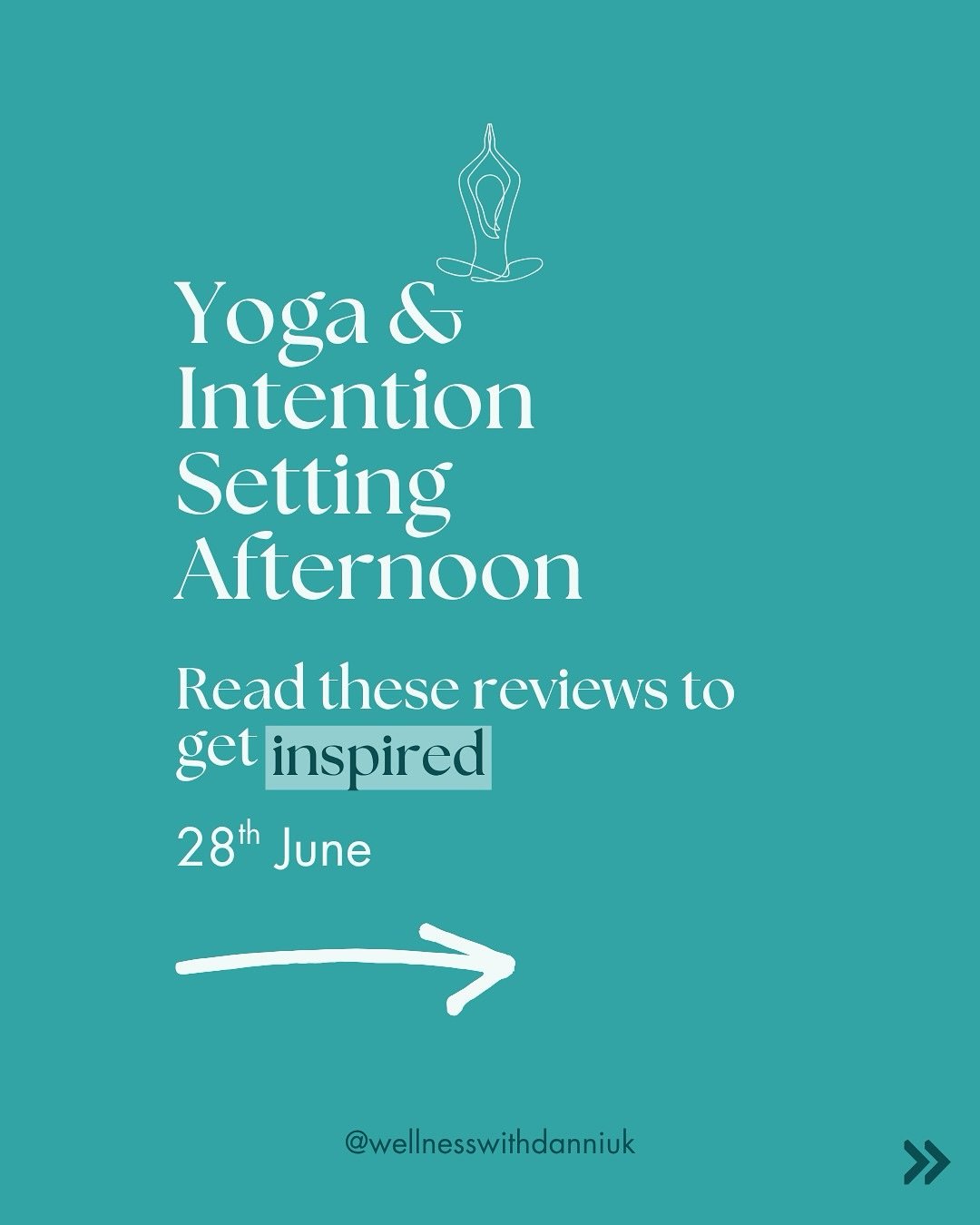 Sharing some testimonials from Yogi&rsquo;s who have joined the Yoga &amp; Intention Setting Afternoon previously.  The next one of these events is coming up in just under two weeks 💕

Why not take some time to set your priorities for the Summer. 

