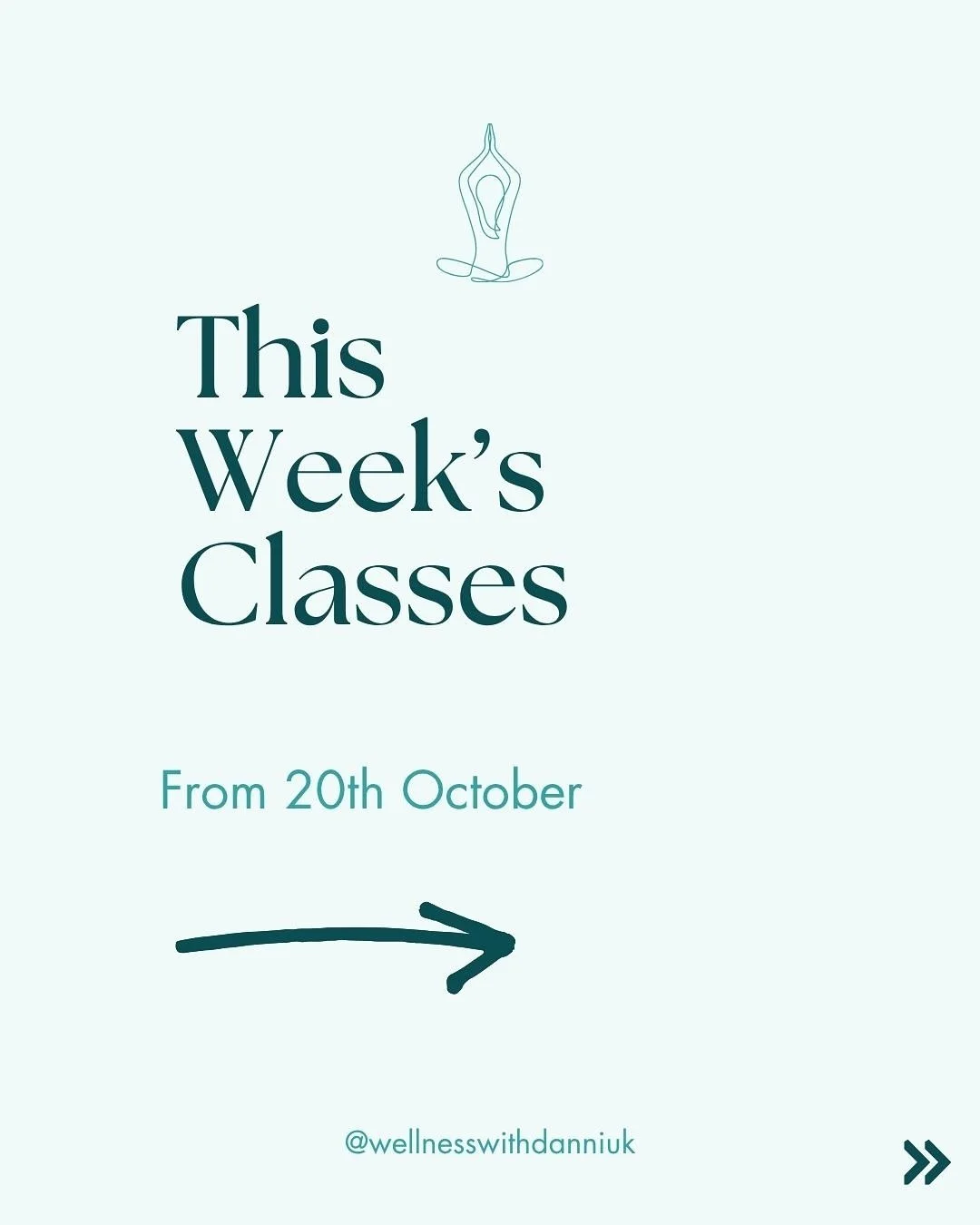 This week&rsquo;s class theme&rsquo;s.
Have a little read to see which class and theme ticks all the boxes for you this week.

To book on see links in bio to wellnesswithdanni.com website where you can find full details of classes and link to book. 

