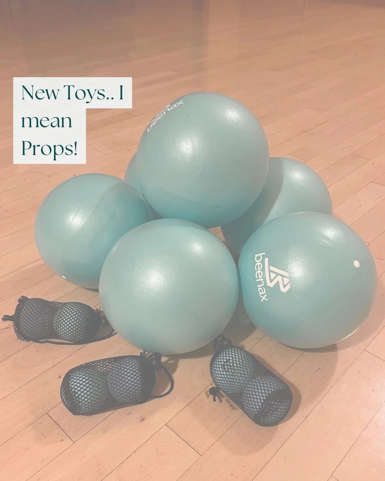 Lots of new toys, sorry I mean Props!  I&rsquo;m always looking for new ways to help our bodies to heal themselves, and using these balls for self myofascial release can be a game changer. 

I&rsquo;ve been using the smaller balls on myself and in cl
