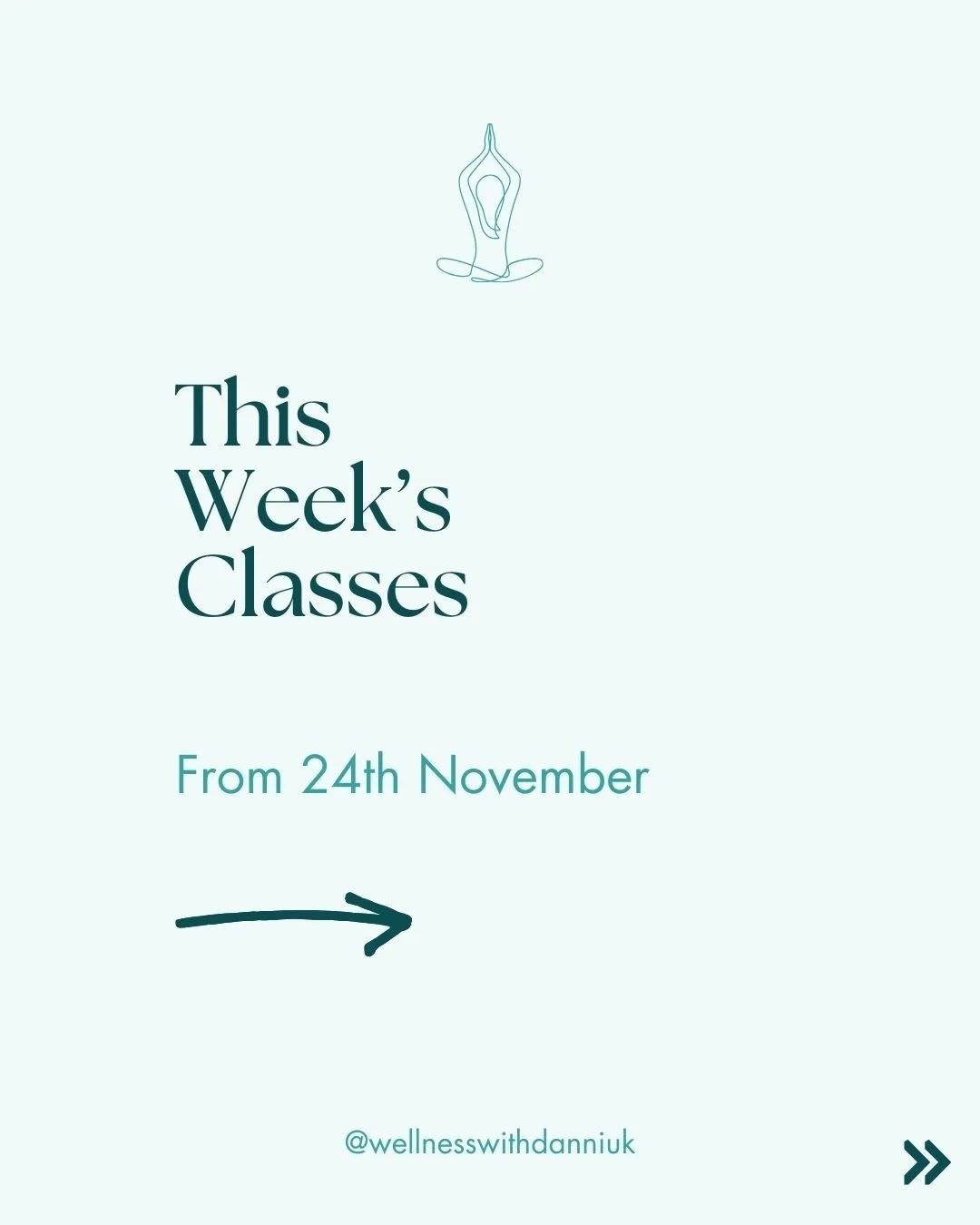 This week&rsquo;s classes. Listening to what you need and picking the class that fits. It&rsquo;s what I do with my self practice, I&rsquo;ll switch it up from a strong energising power flow one day when I want a boost, to a meditative Yin practice a