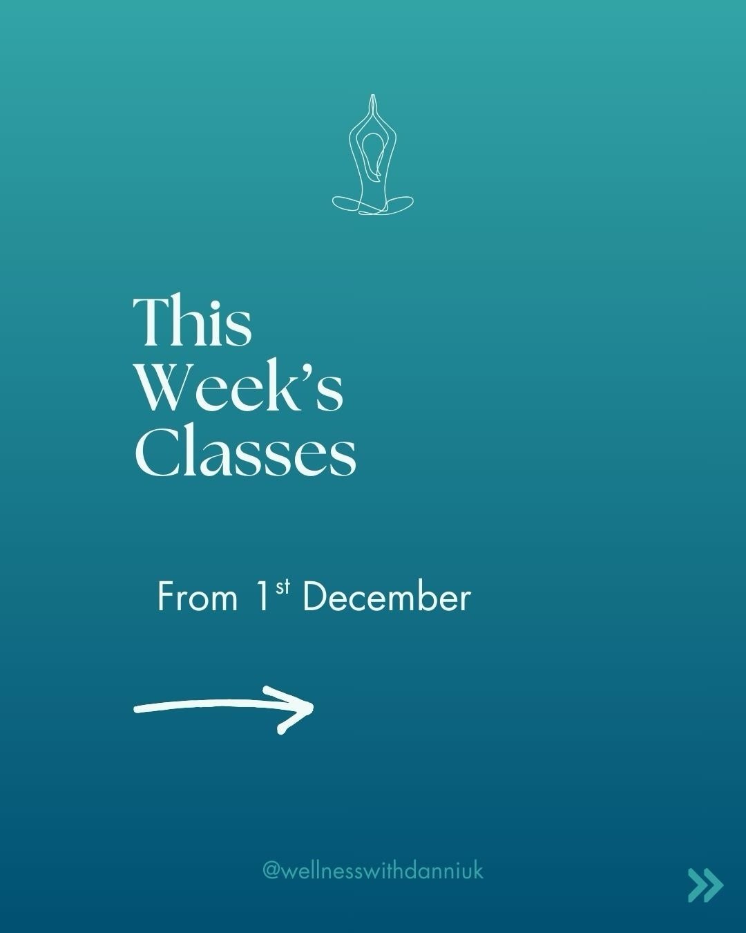 This week&rsquo;s classes. I like to share what we&rsquo;ll be working on or the theme for the class to help inspire you to put yourself, your yoga practice and your wellness first. Especially when you have lots of other things requesting your attent