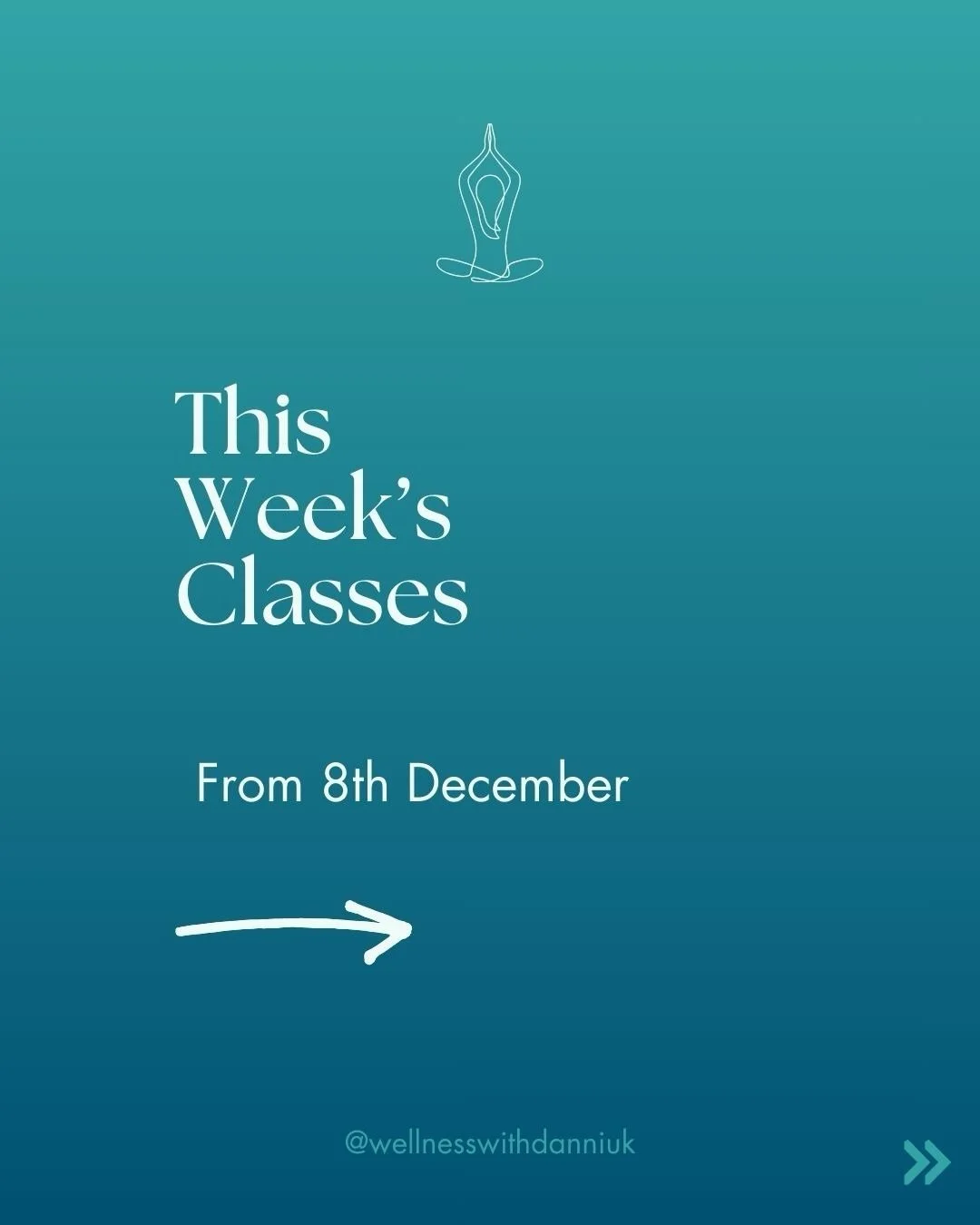 This week&rsquo;s class theme&rsquo;s.
Have a little read to see which class and theme ticks all the boxes for you this week.

To book on see links in bio to wellnesswithdanni.com website where you can find full details of classes and link to book. 
