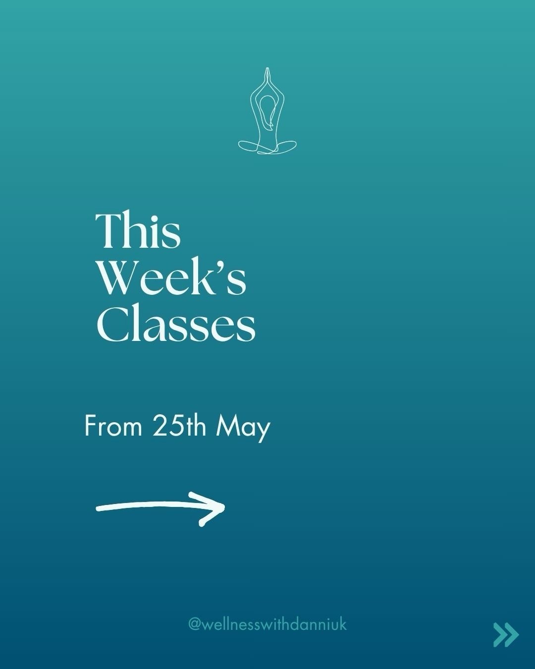 This week&rsquo;s classes. I like to share what we&rsquo;ll be working on or the theme for the class to help inspire you to put yourself, your yoga practice and your wellness first. Especially when you have lots of other things requesting your attent