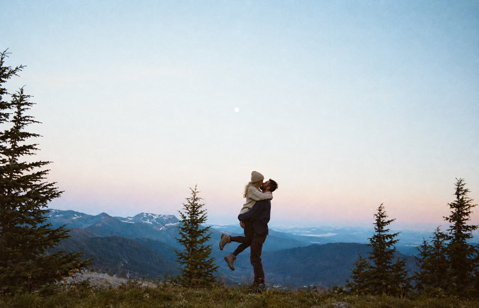 Proposing in Chamonix
