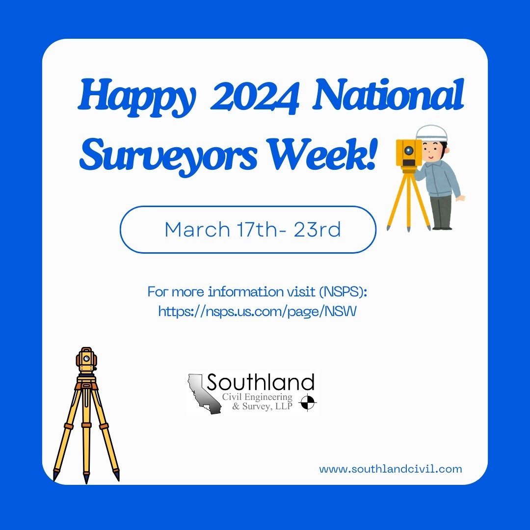 Happy National Surveyors Week 2024! 👏

Check out some links from @nsps.us to learn more today!

https://nsps.us.com/page/NSW

https://cdn.ymaws.com/nsps.us.com/resource/resmgr/nsw/National_Surveyors_Week_what.pdf

https://cdn.ymaws.com/nsps.us.com/r