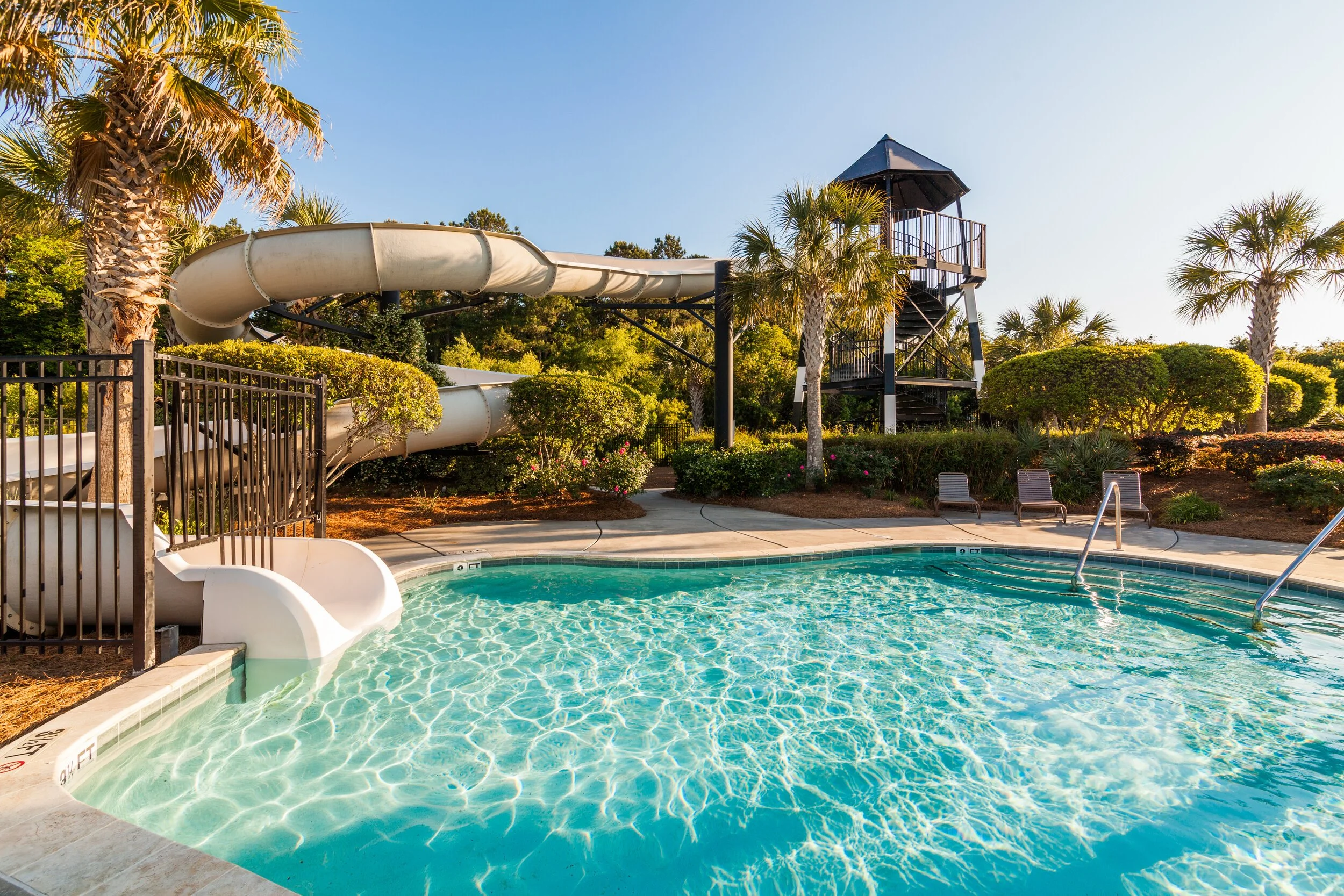 New construction home at twilight, Isle of Palms