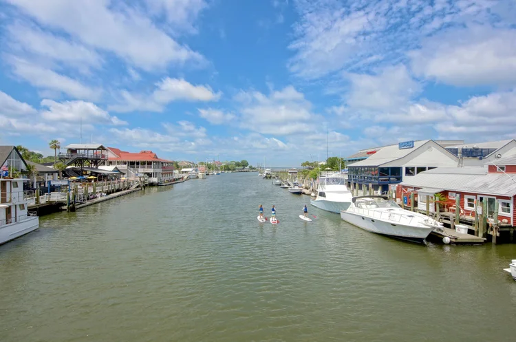 Shem Creek in Mount Pleasant