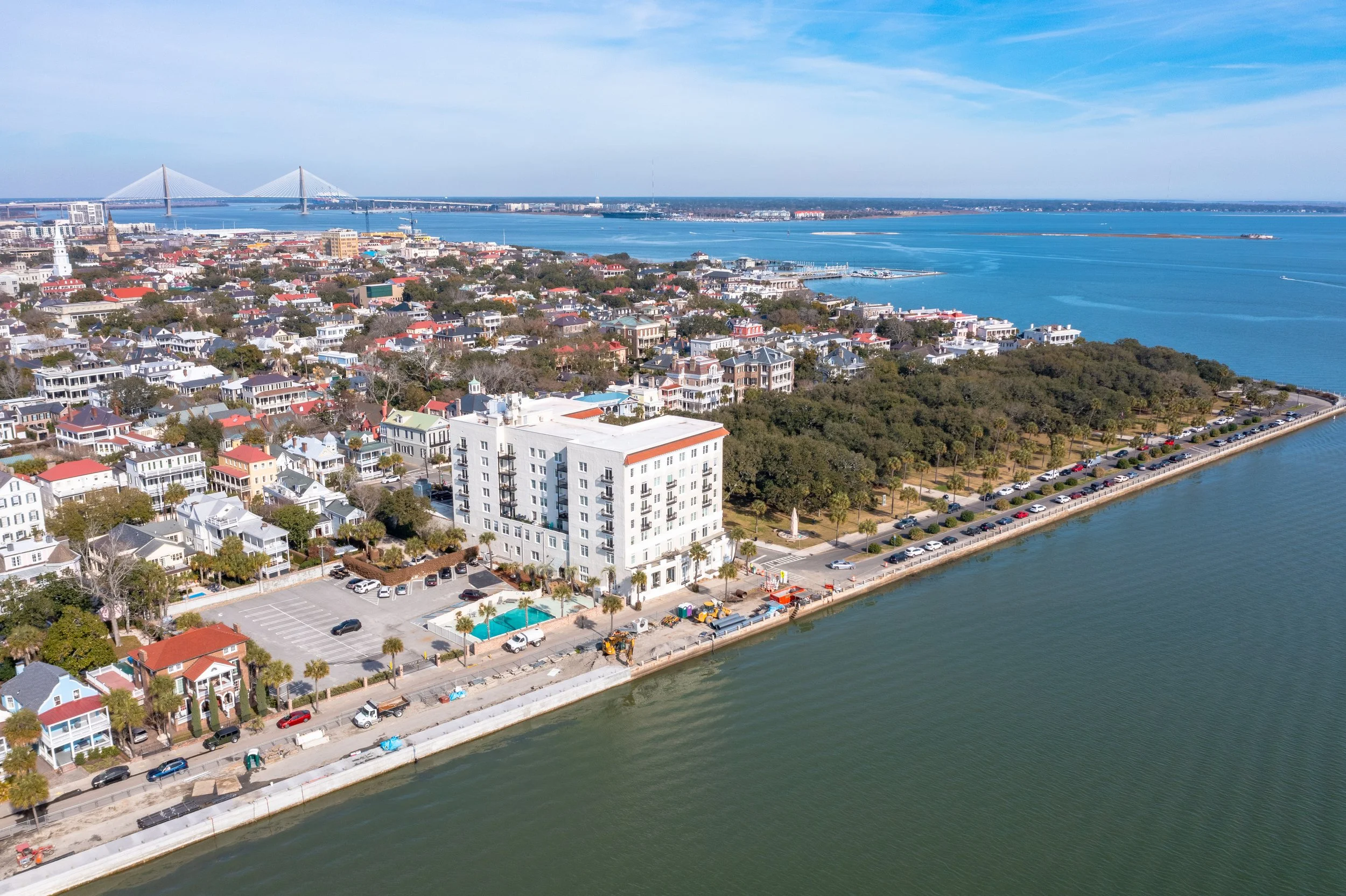 Bass Creek Lane lot-line aerial