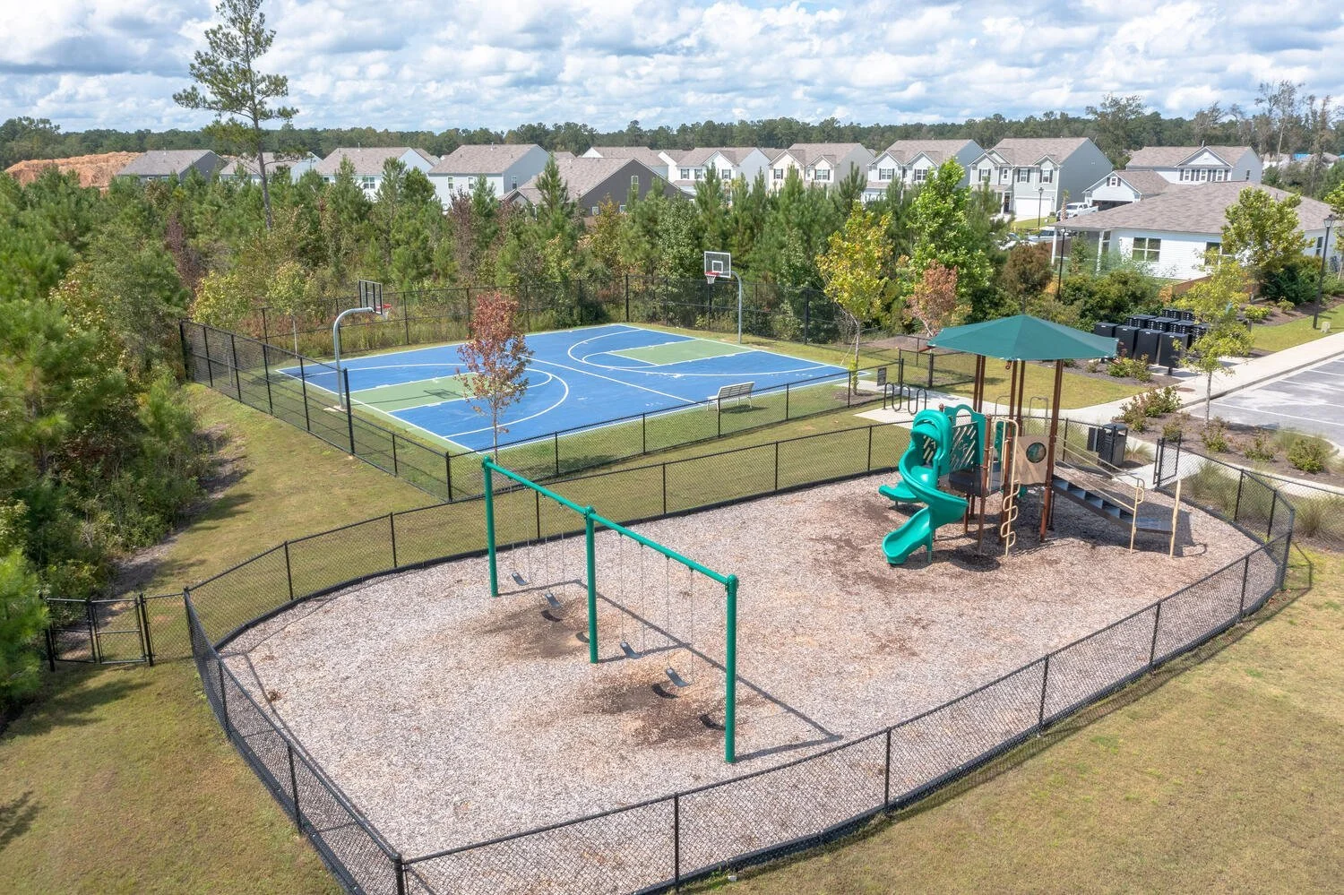 Move-in-ready model home