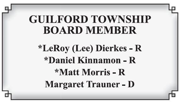 Guilford Township Board Member Candidates