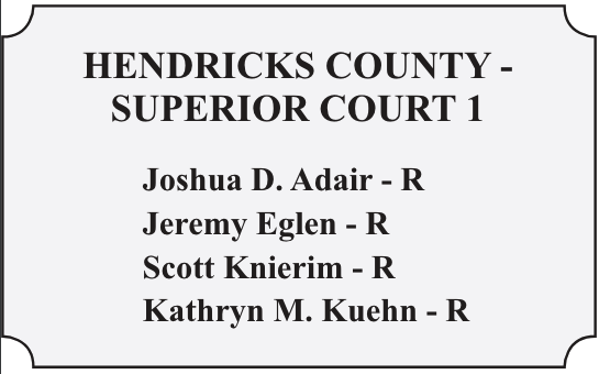 Superior Court I Vote Hendricks County Superior Court I Vote Hendricks County