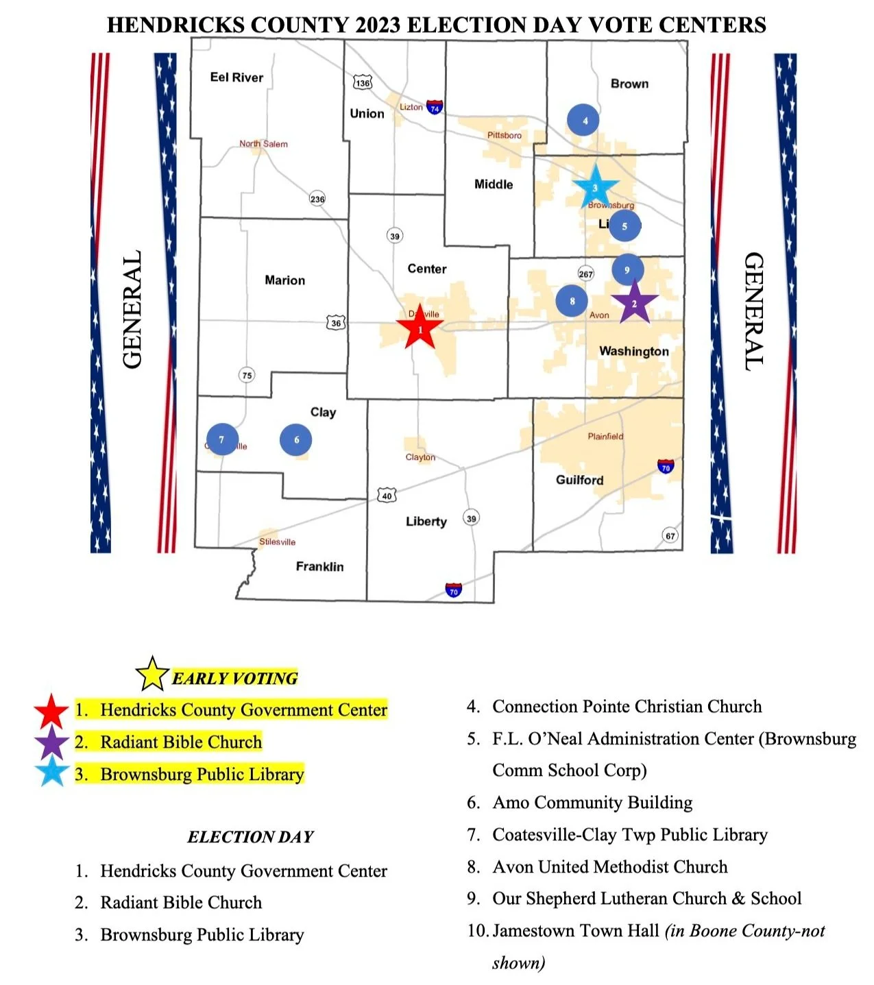 WHERE & WHEN TO VOTE — Vote Hendricks County