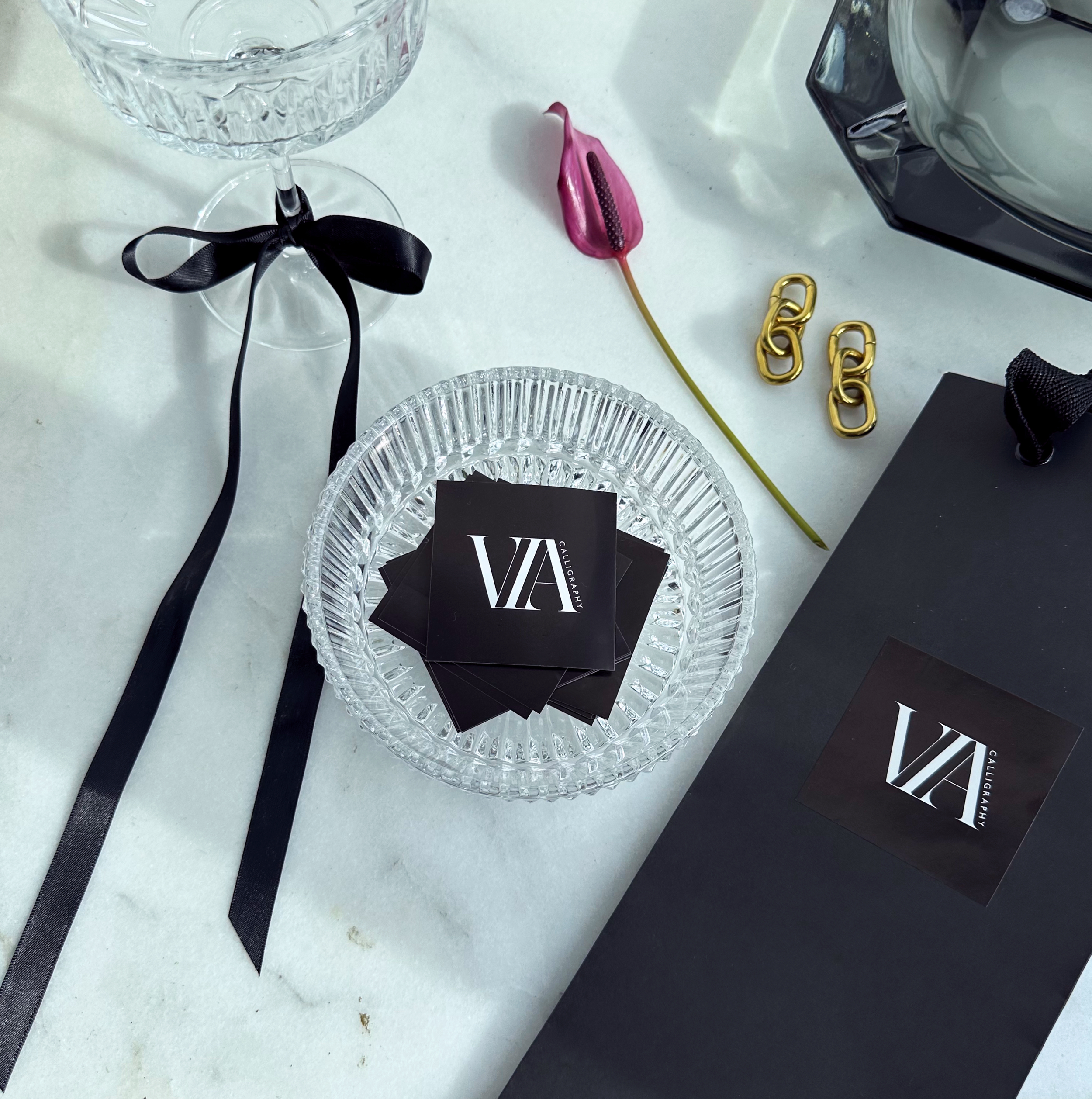 How Custom Stickers Upgraded my Packaging — Via Calligraphy