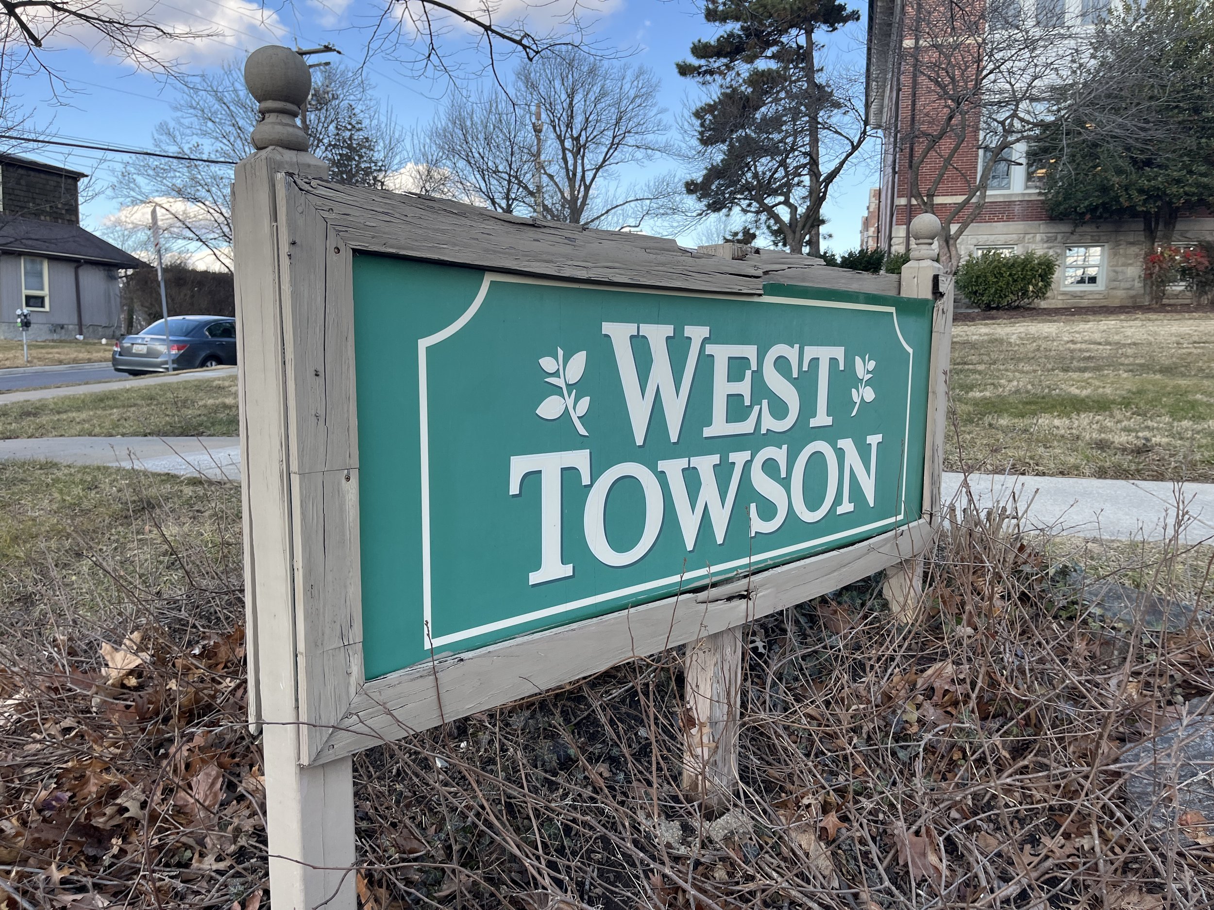 West Towson Sign Repairs