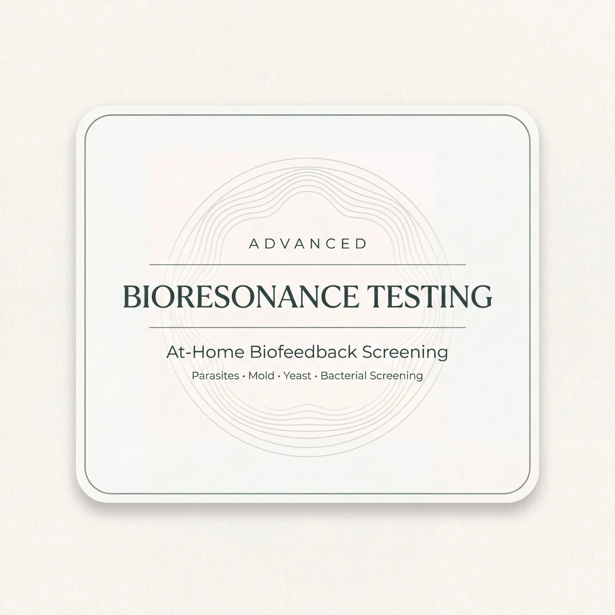 Bioresonance Advanced Testing