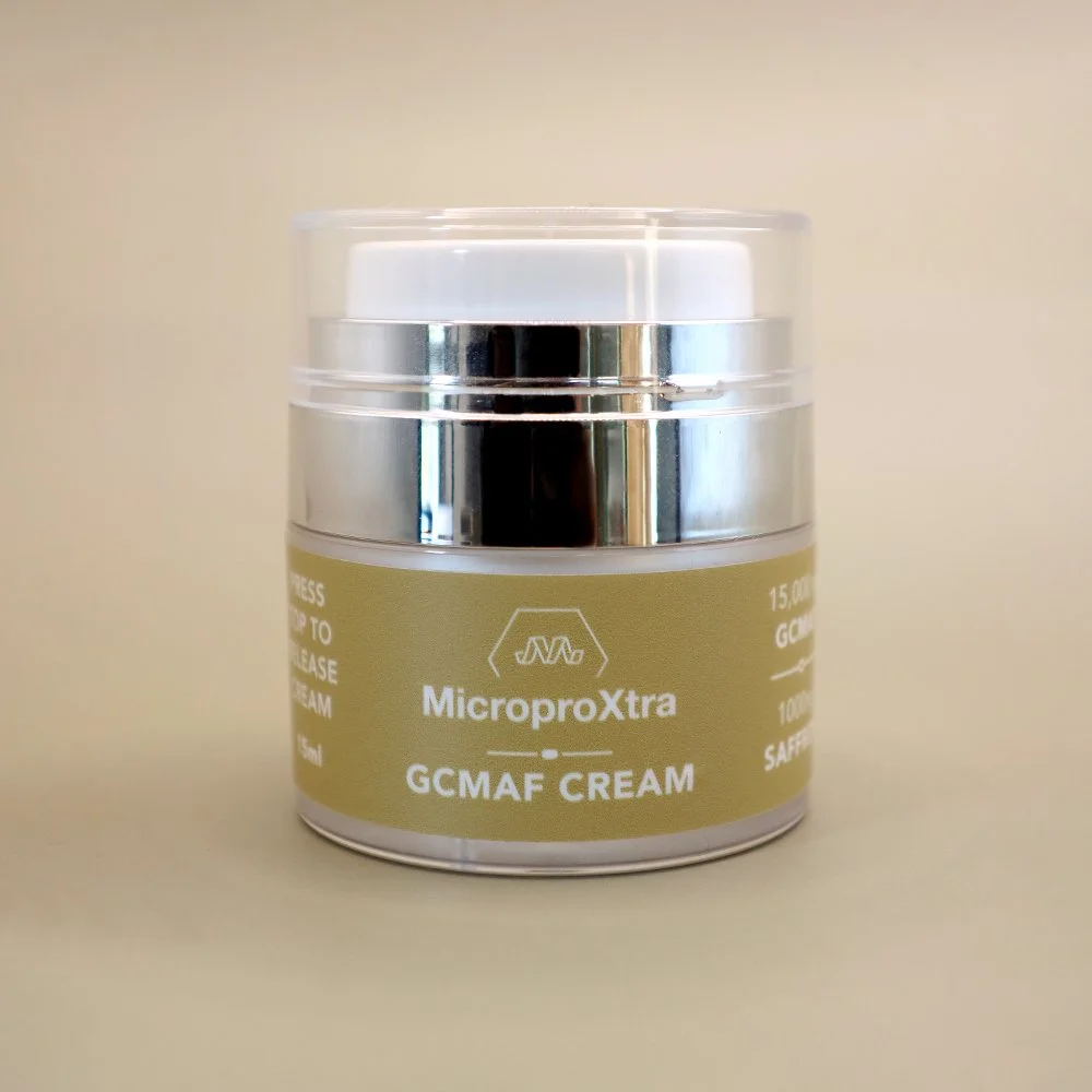 NEW! MicroPro Xtra GcMAF Saffron Infused Cream- 15 gram pot