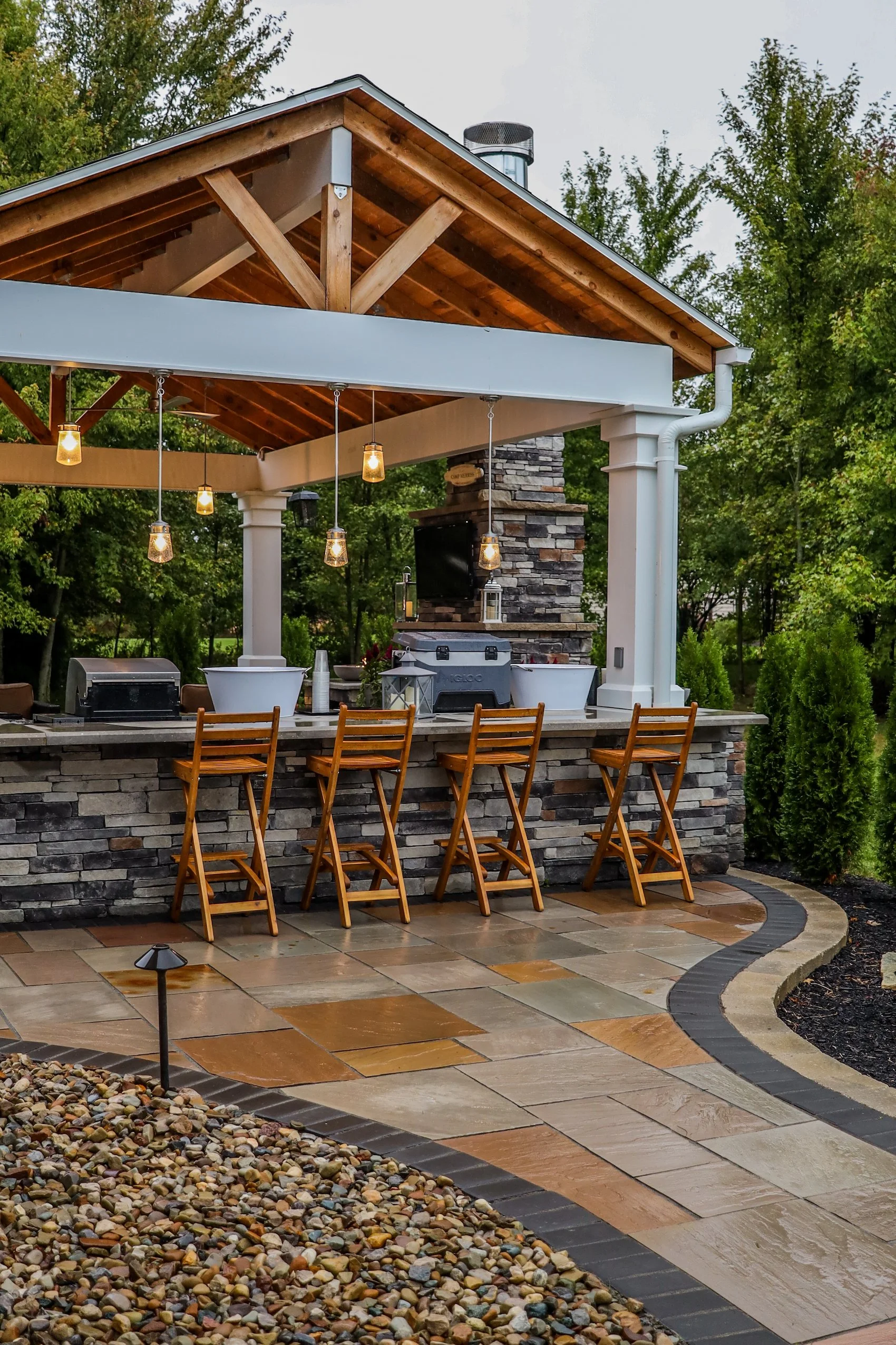 Proscape Lawn & Landscape Paver Patio, Fire Pit, Outdoor Kitchen, Pergola, Pavilion in Powell