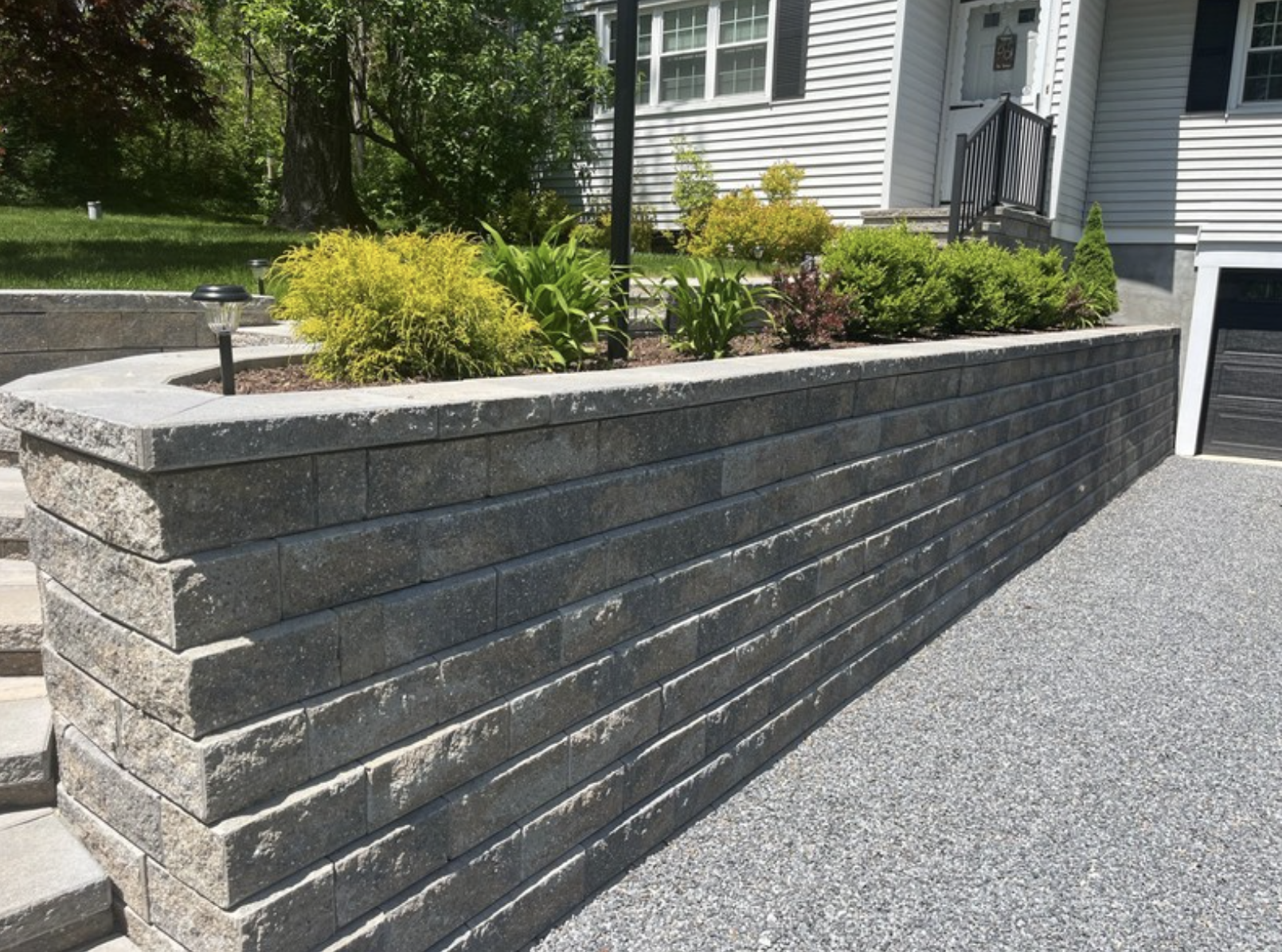 Retaining Wall Installation in Wappingers Falls, NY: Building a Wall That Stands the Test of Time