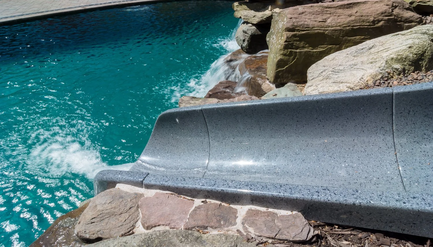 Beautiful water feature in Grand Haven, MI