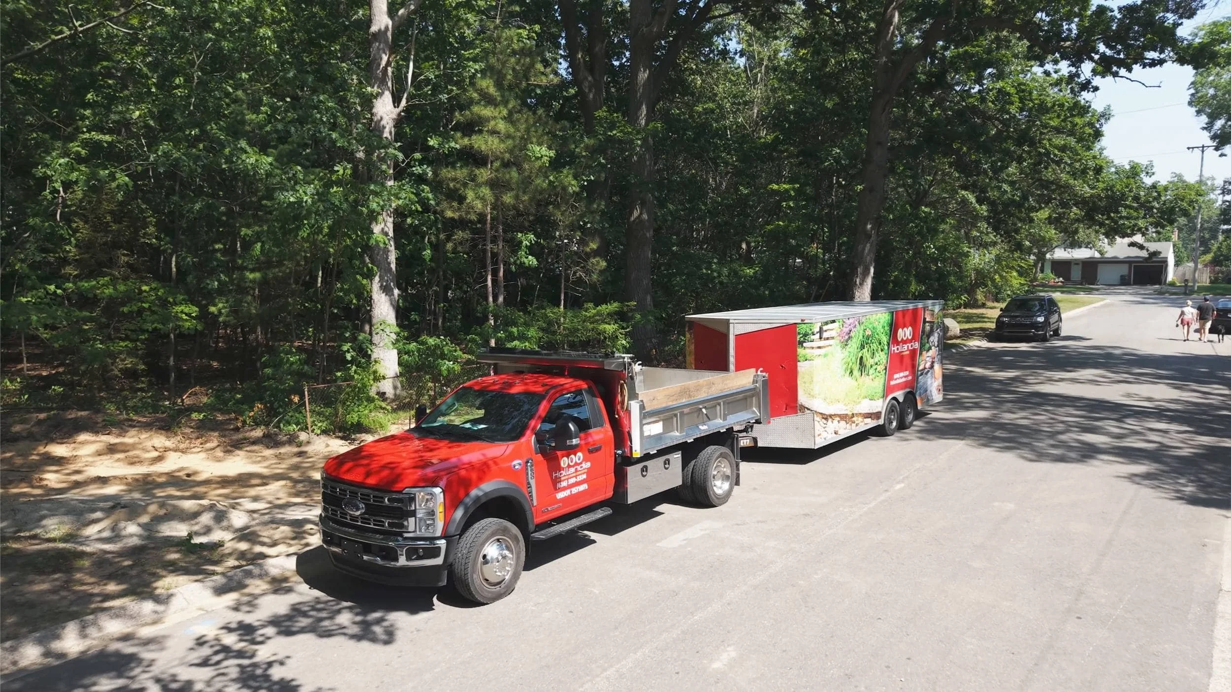 Lawn Care Near Me for Manicured Residential Landscape in Byron Township, MI