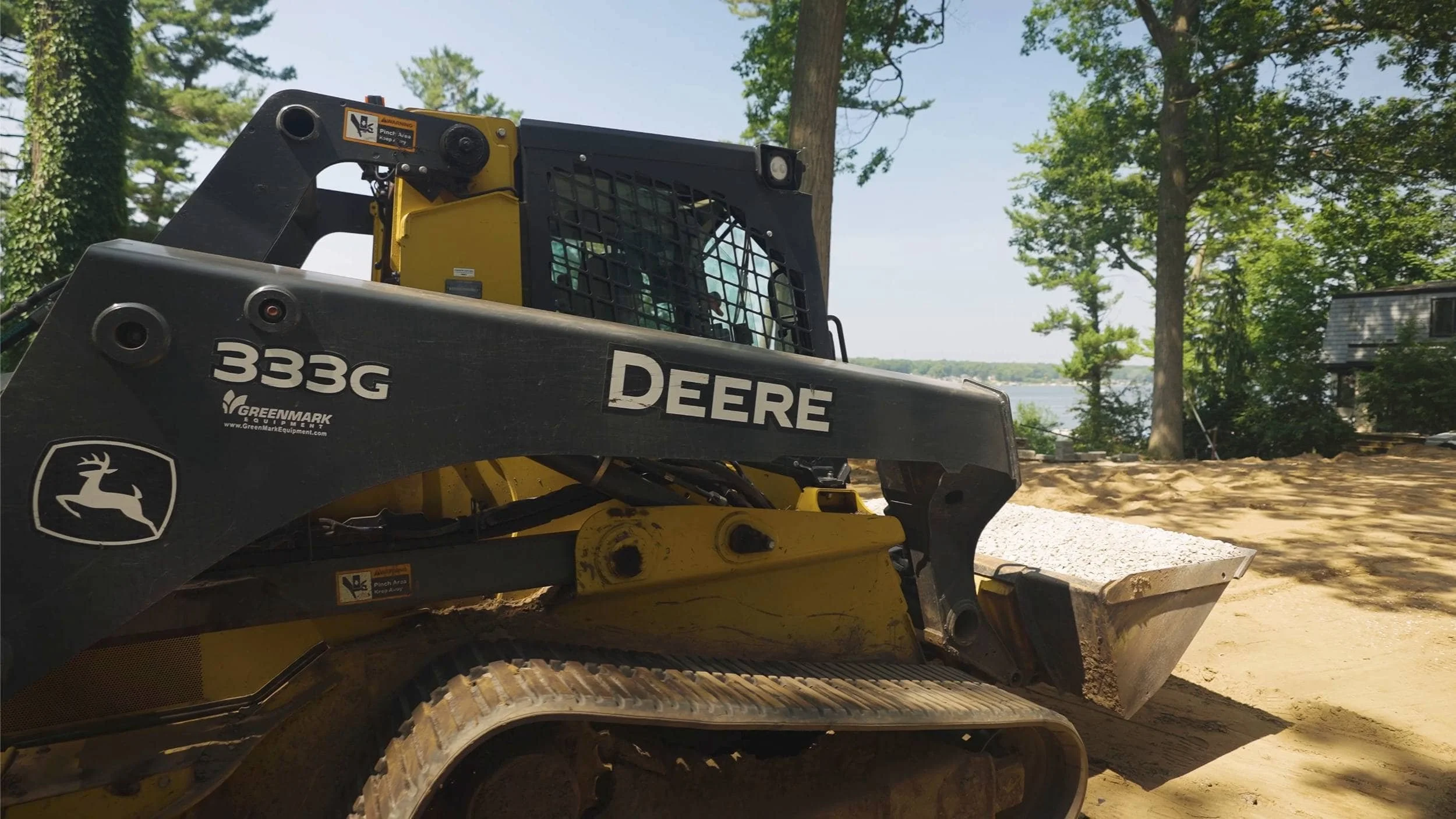 Paver Patio With Integrated Plantings in Grand Rapids Charter Township, MI