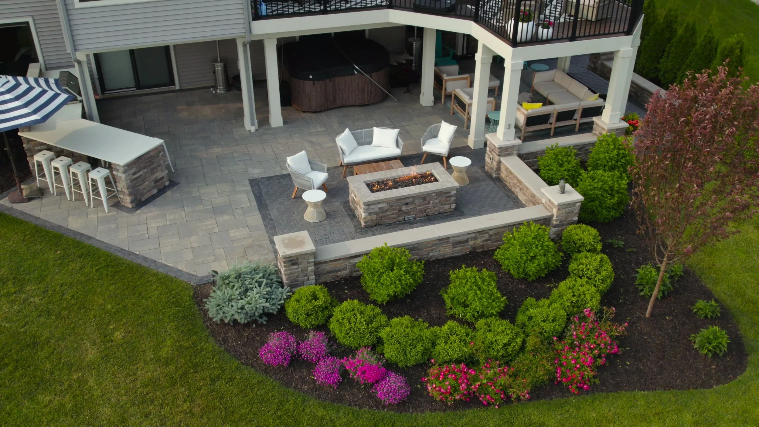 Patios and fire pits in Ada, MI