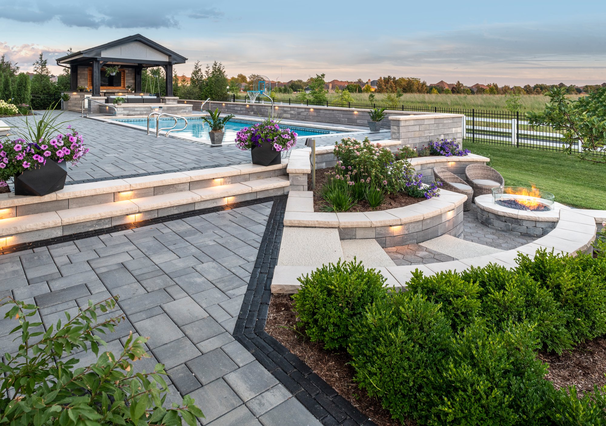 Unilock pavers &amp; retaining wall blocks in Saucon Valley, PA