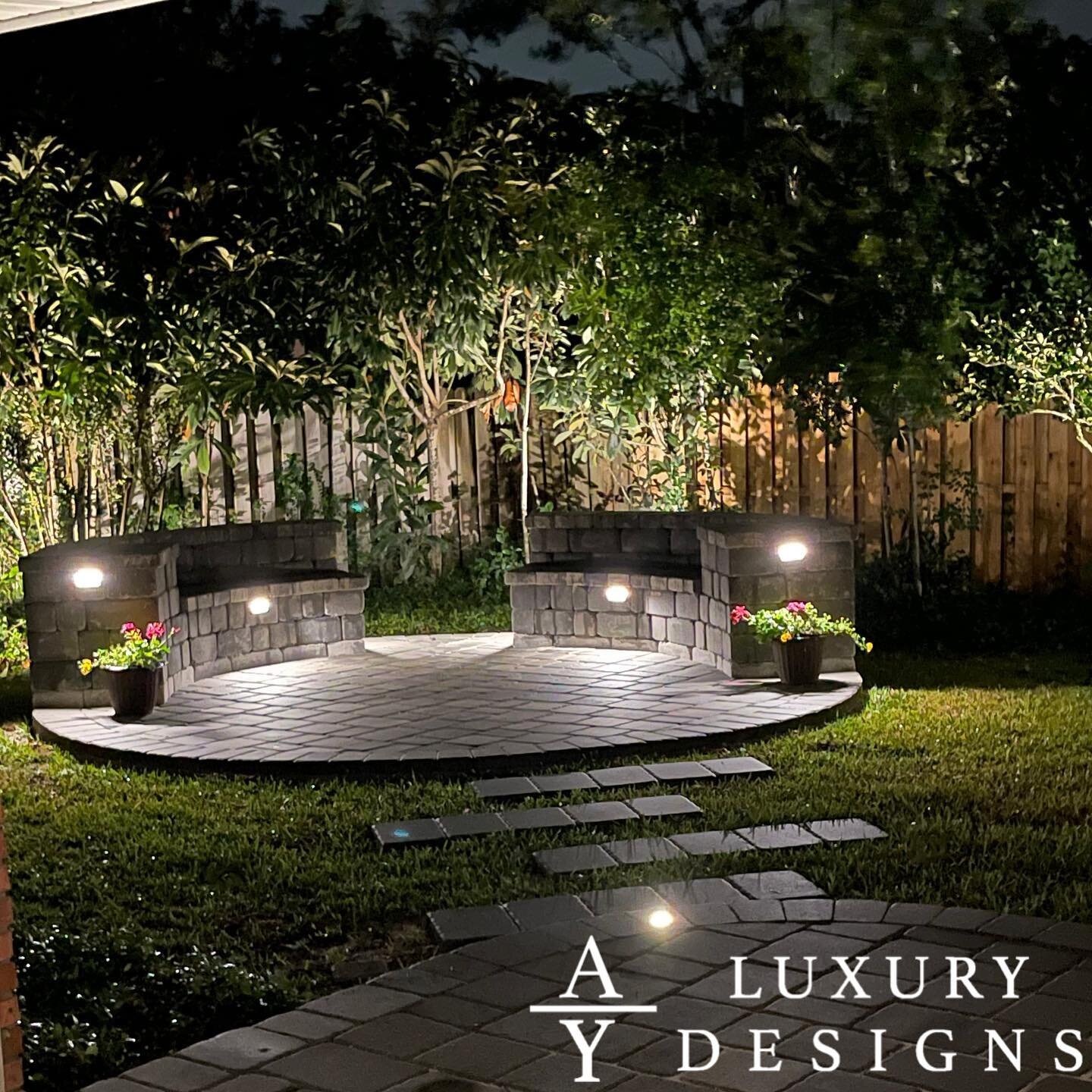 Add style and functionality to your outdoor space with a custom paver patio from AY Luxury Designs! 🌿🛠️✨ 

This stunning backyard project features beautiful custom pavers that not only add visual interest but also provide a durable and versatile su