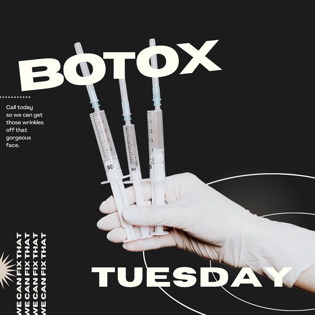 It&rsquo;s #botox Tuesday! Let&rsquo;s tox about it. Get 10% off Dysport or Botox for a limited time only! 

Link in bio to book your appointment or DM us! 
.
.
.
.
.
.
#botox #botoxmiami #aestheticsmiami #miamilife #miamibeautyblogger #miamidoctor #