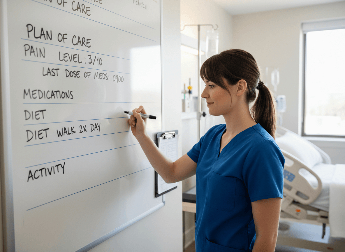 Using Patient Whiteboards