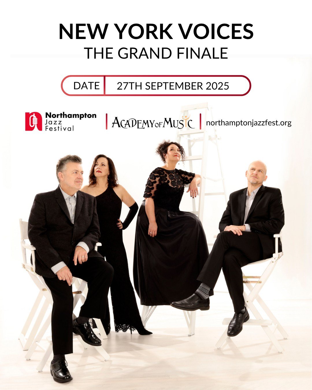 We&rsquo;re celebrating the Grand Finale of New York Voices&rsquo; three+ decades of musical excellence as we present this internationally renowned vocal quartet and their trio as our headliner on September 27 at @aomtheatre

The award-winning New Yo