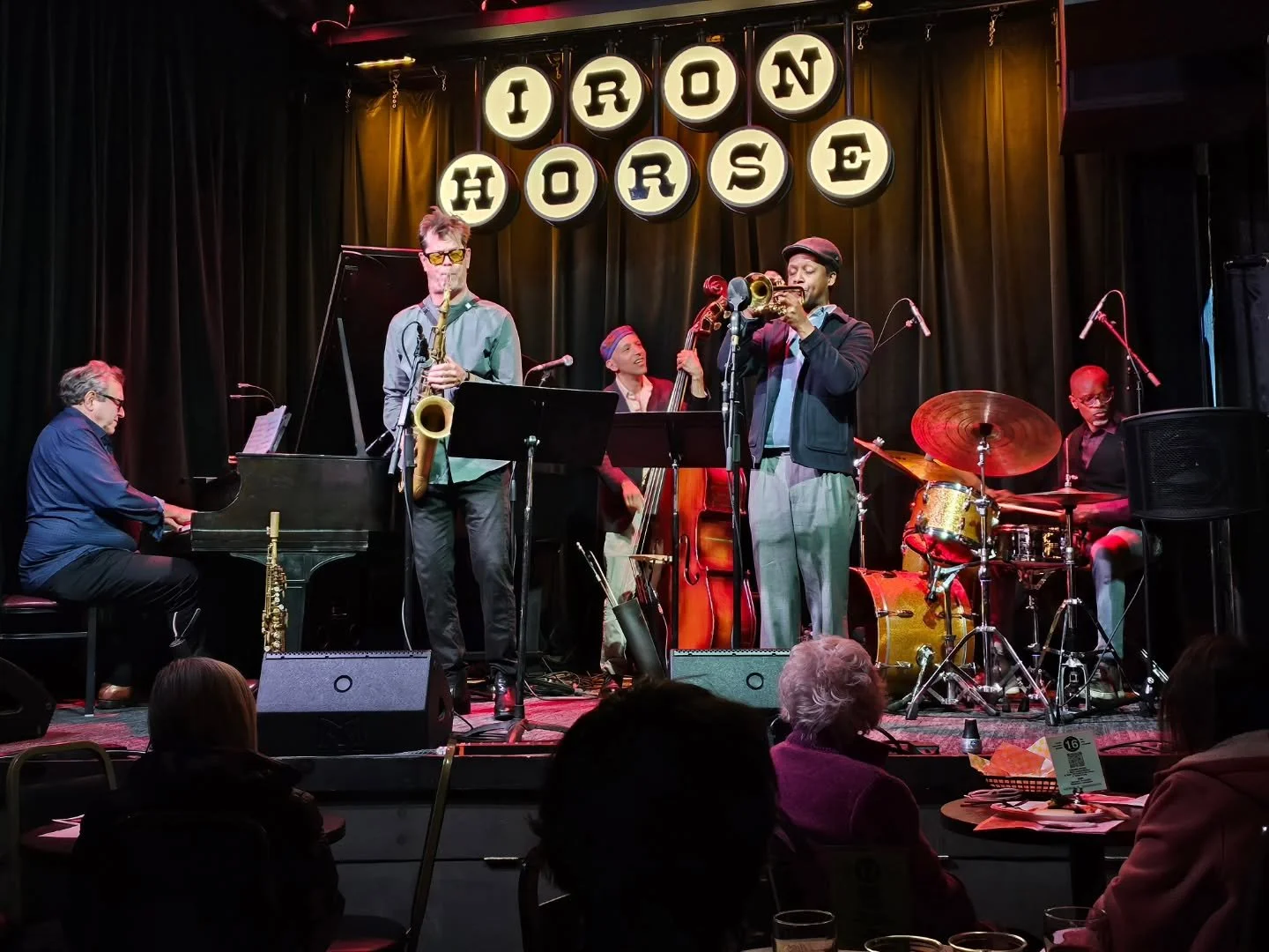 Civil Disobedience was incredible tonight at The Iron Horse. The compositions from the late 60s Blue Note Records were outstanding and leader David Ambrosio's transcriptions and arrangements of these gems were peaceful and sensitive, yet powerful and