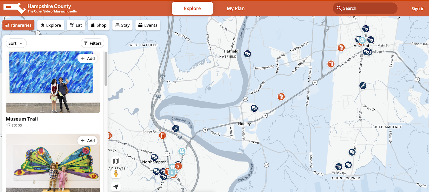 Visit Hampshire County trip planner