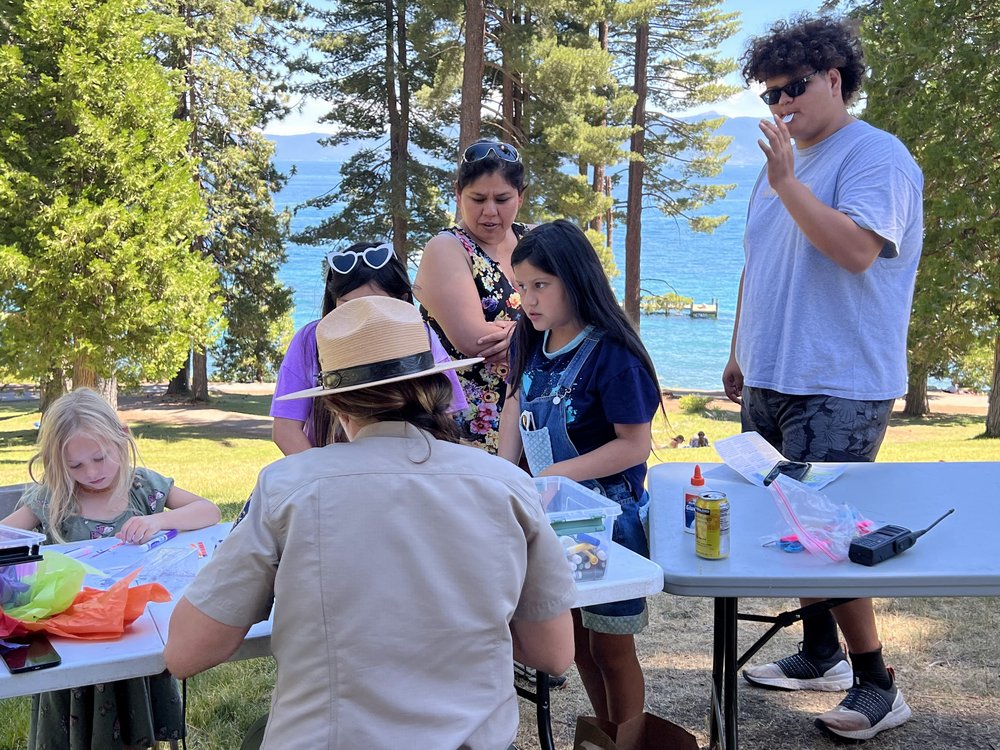 Children's activities led by CA State Parks