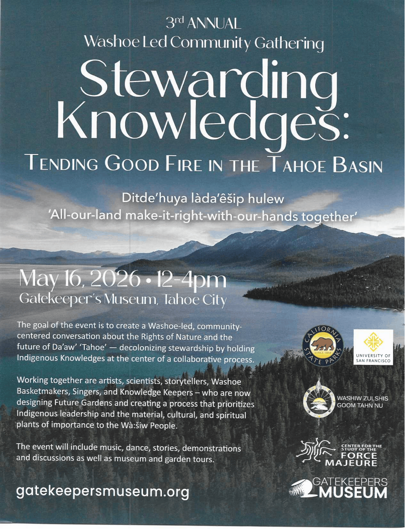 Stewarding Knowledges: Tending Good Fire in the Tahoe Basin