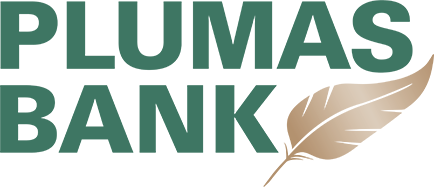 A logo with stylized green text and a beige curved shape representing a mountain or hill.
