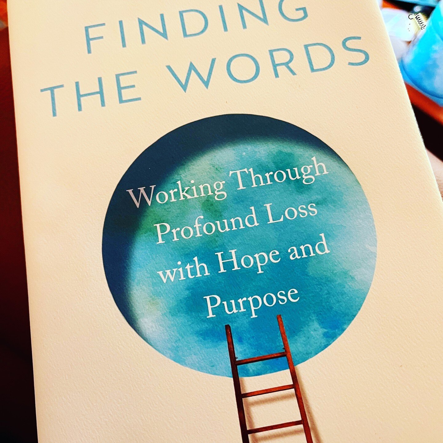 Navigating a path forward through the uncharted territory of child loss grief deserves company and community!

&quot;Finding the Words: Working Through Profound Loss with Hope and Purpose&quot; by @colincampbellwriter

#whatimreading 
#childlossgrief