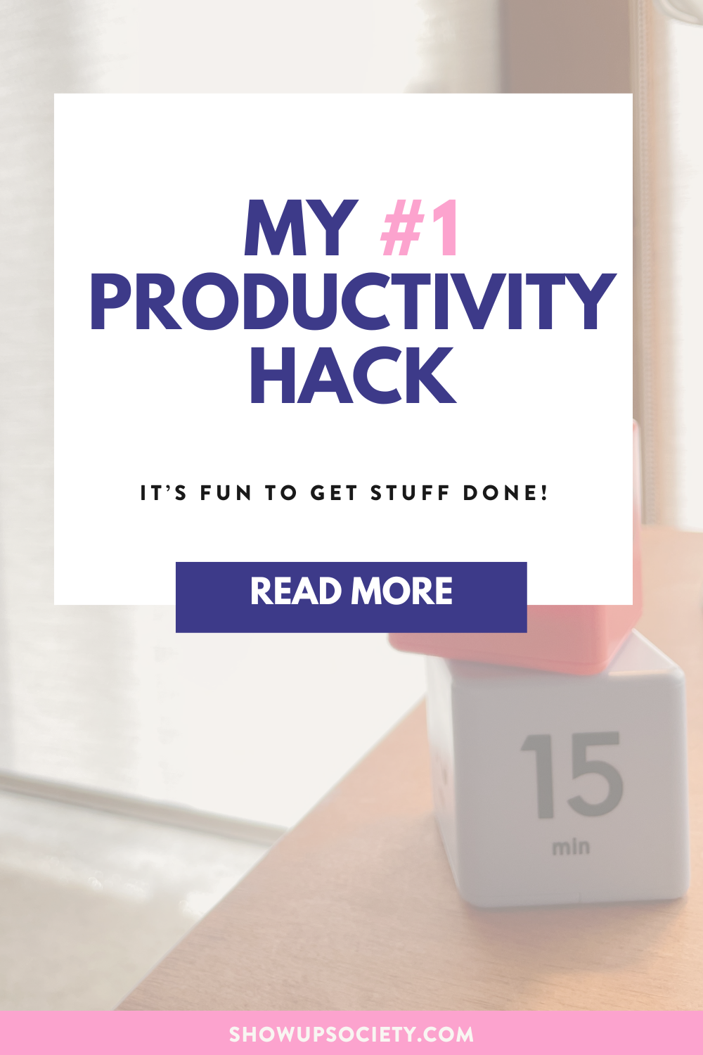 My 1 Productivity Hack The Show Up Society With Tammie Bennett