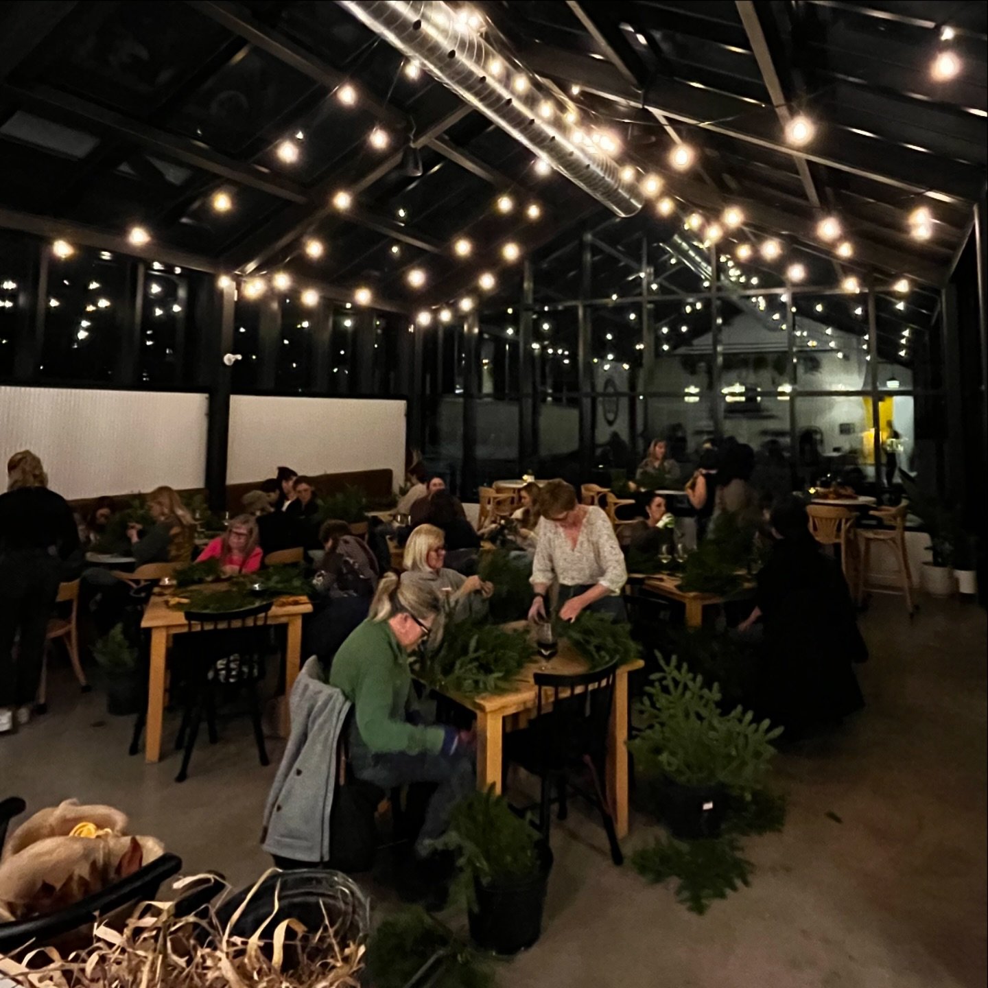 Thank you to everyone who participated in Thursdays holiday wreath making workshop at @tireshackbrewing . It was such a fun way to launch the holiday season.

There are more workshops coming up, including one more in Moncton on December 4th. Details 