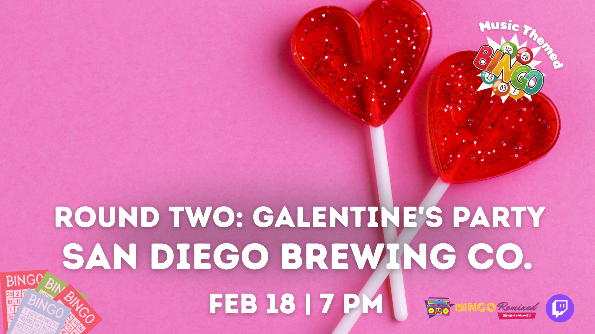 💖 Round Two: Galentine’s Party @ SD Brewing Co.