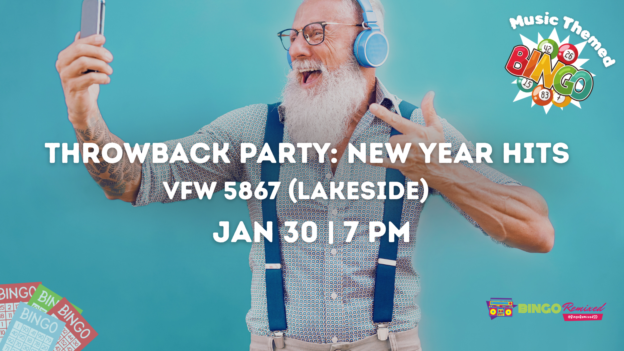 Throwback Party: New Year Hits @ VFW 5867