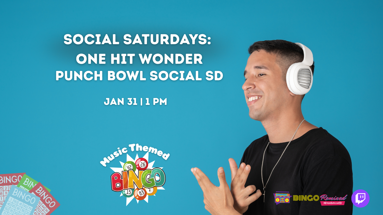 Social Saturdays One Hit Wonders @ Punch Bowl Social