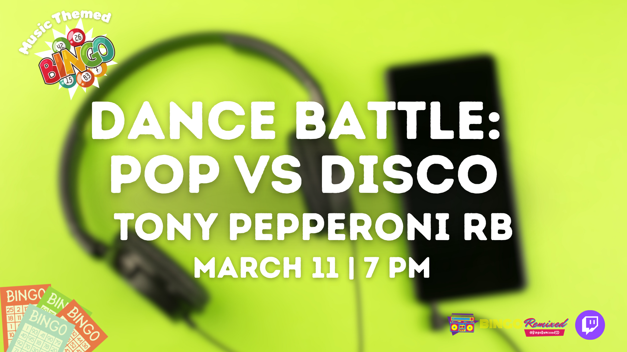 Dance Battle: Pop vs Disco @ Tony Pepperoni Rancho Bernardo