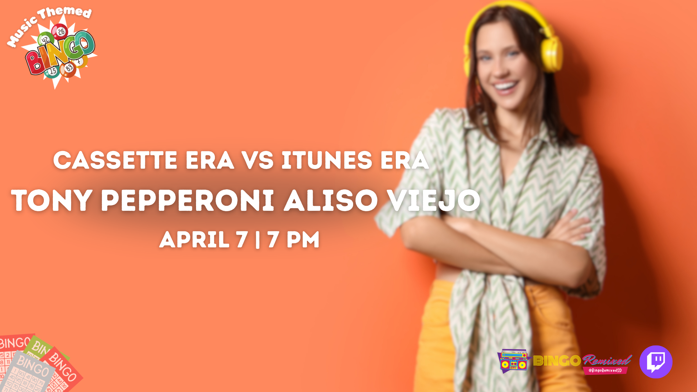 Cassette vs iTunes: 80s Hits vs 00s Hits @ Tony Pepperoni Aliso Viejo