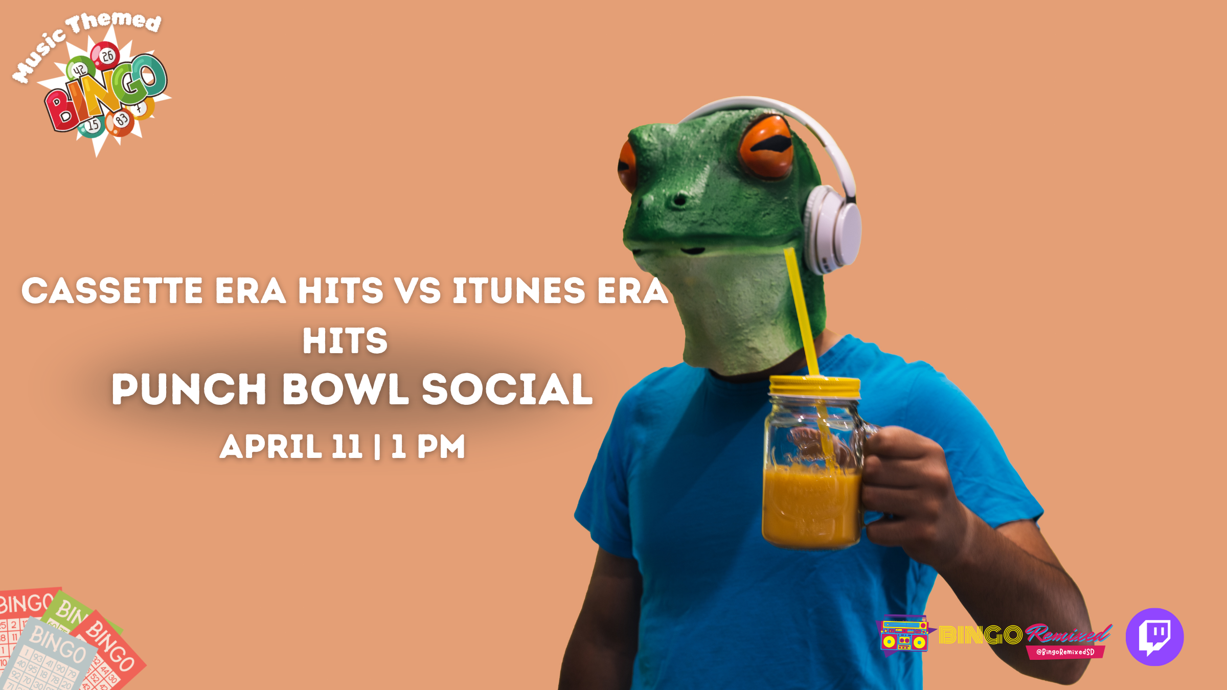 80s Hits vs 00s Hits: Cassette vs iTunes @ Punch Bowl Social