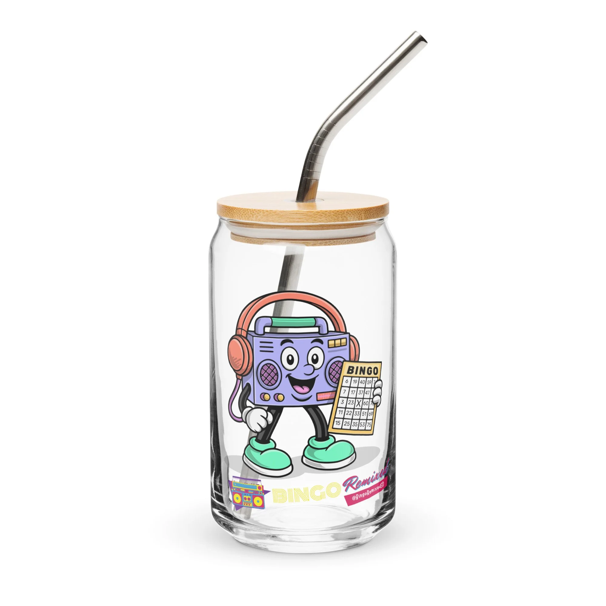 Certified Chaos Can-shaped glass