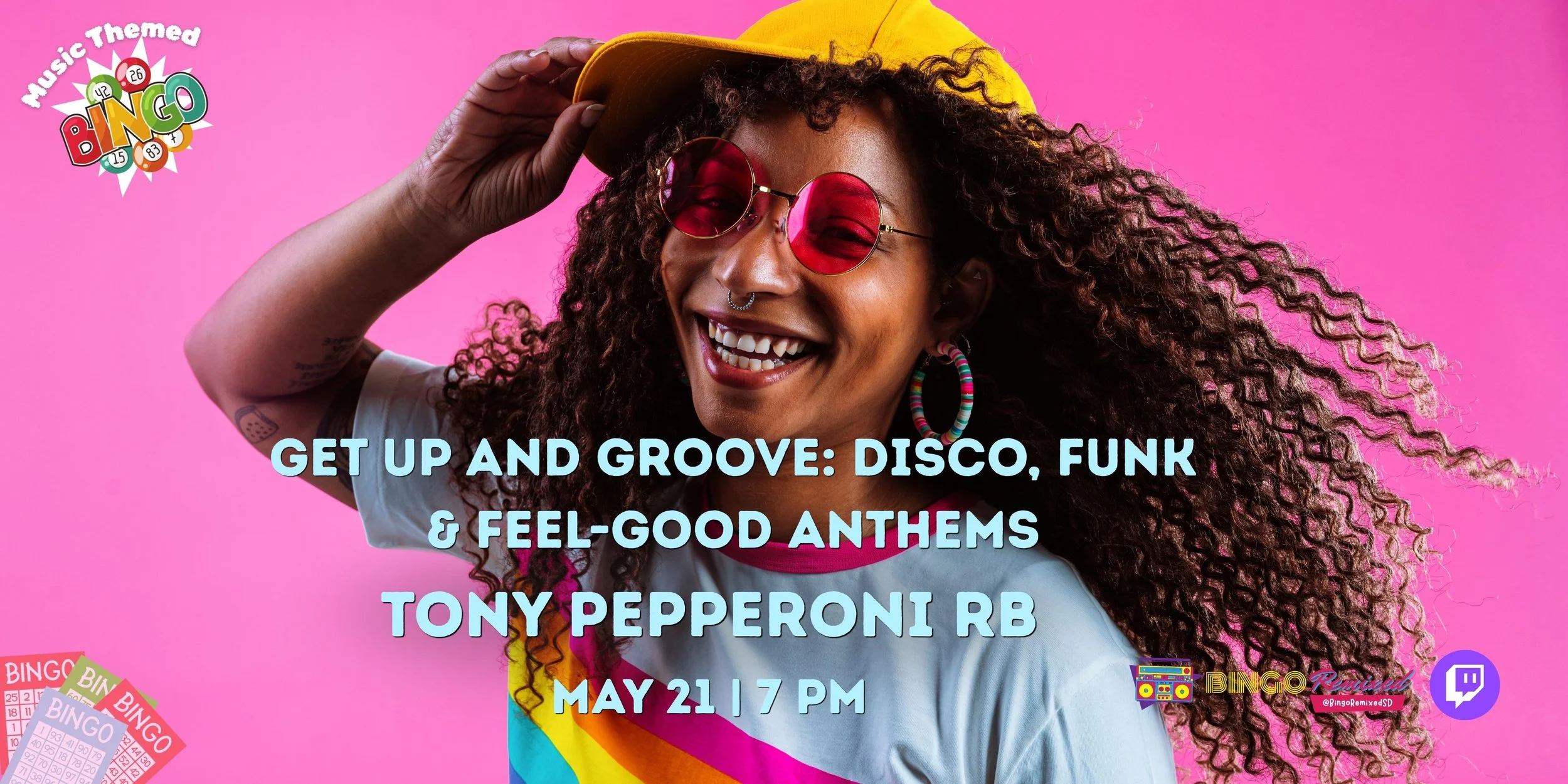 Get Up and Groove: Disco, Funk &amp; Feel-Good Anthems @ Tony Pepperoni RB