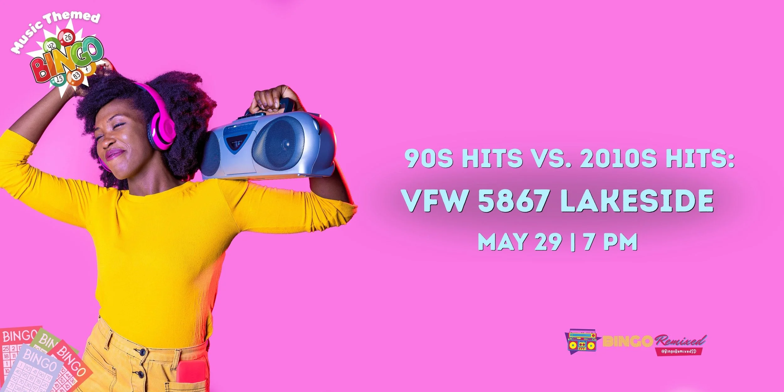 90s Hits vs. 2010s Hits: Grunge &amp; Pop-Punk vs. EDM &amp; Indie-Pop @ VFW 5867 Lakeside